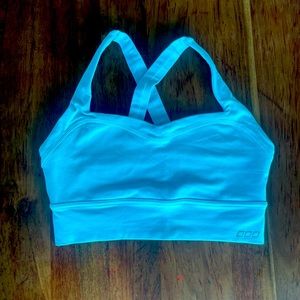 Teal sweetheart neckline Lorna Jane Bra size M